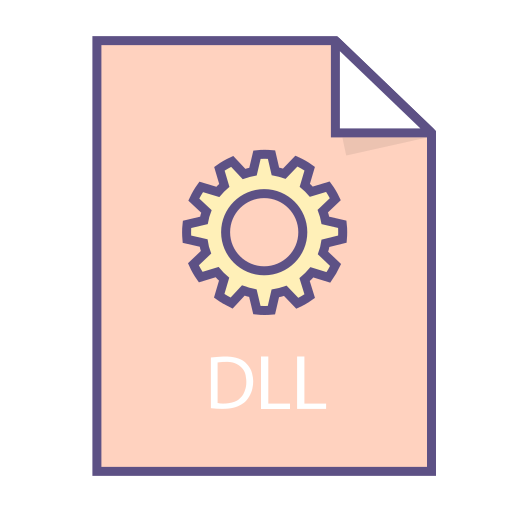 Dll, file, documents, files, format icon