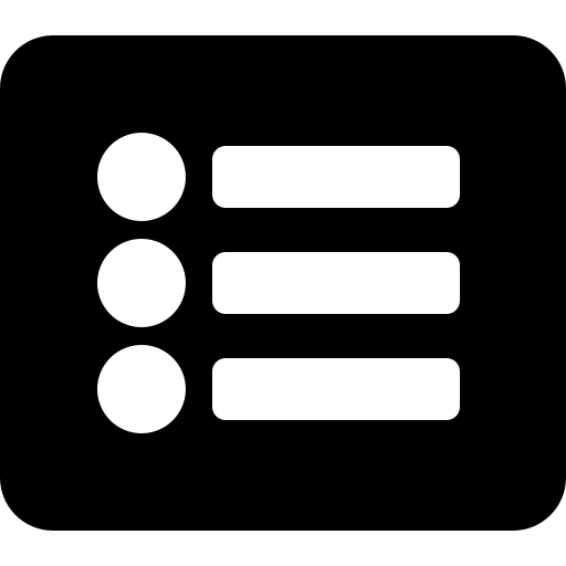 List, alt icon