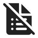 Ic,Fluent,Document,Bullet,List,Off,Filled