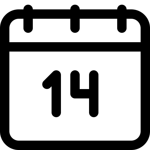 Calendar, date, event, reminder icon