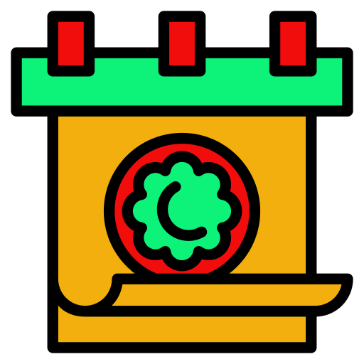 Calendar, date, event, ramadan, islam icon