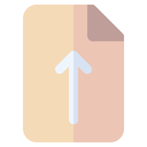 Data, document, file, upload icon