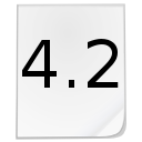 Float, type icon