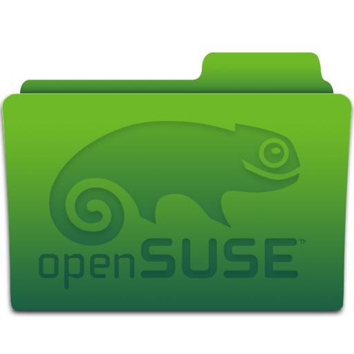 Folder, open, suse icon