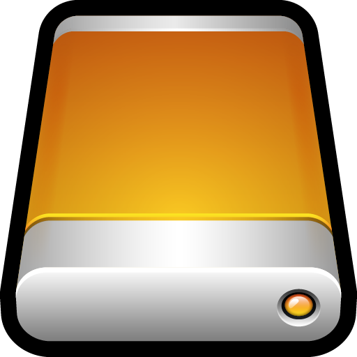 Disk, drive, generic, mac, removable, storage icon