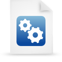 File,Document,Paper,Blue