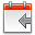 Date, gray, previous icon