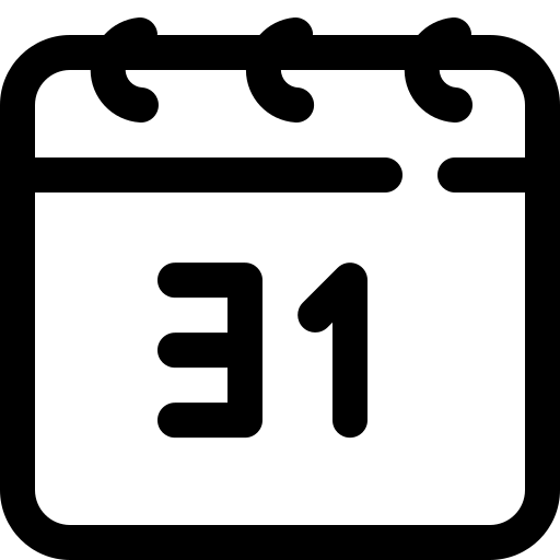 Calendar, date, event, reminder icon