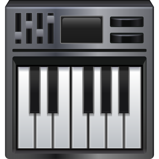 Piano, keyboard icon