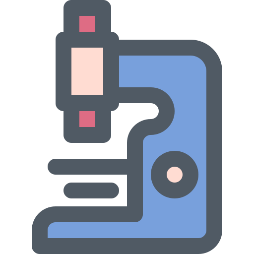 Biology, laboratory, microscope, research, science icon