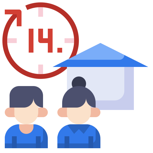 Group, home, people, quarantine, stayhome icon