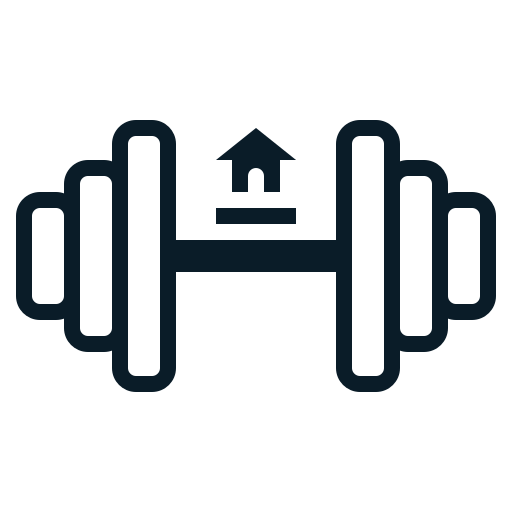 Exercise, fitness, gym, home, quarantine0, workout icon