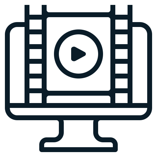 Film, monitor0, movie, music, video icon