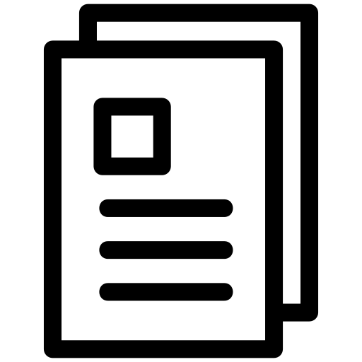 Document, business, paper, file, paperwork, job icon