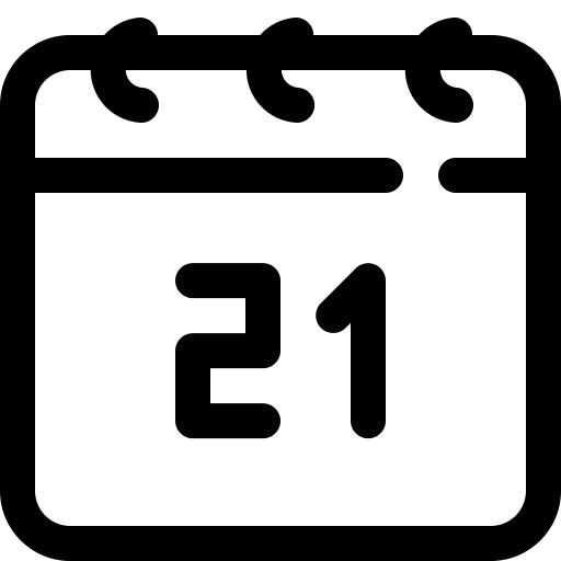 Calendar, date, event, reminder icon