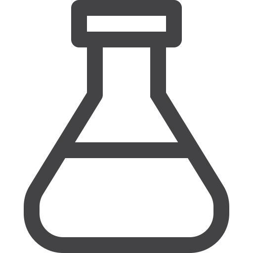 Idea, lab, research, seo icon
