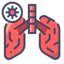 Human anatomy,Infected,Lungs,Organ,Virus