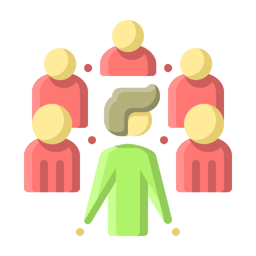 Corona, coronavirus, covid19, crowd, huddle, people icon