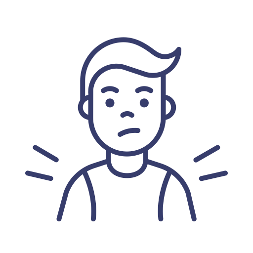 Bones pain, coronavirus, covid-19, muscle pain, symptoms icon