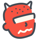 Danger,Devil,Emoji,Face,Freak,Hell,Horns