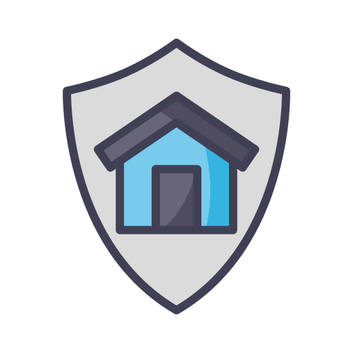 Coronavirus, covid, safety, shield, stay at home icon