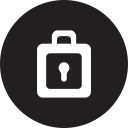 Linecon,Lock,Pass,Password,Round,Safety