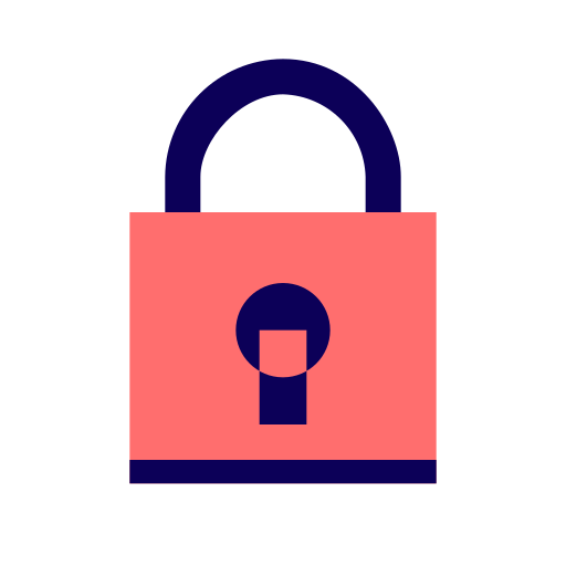 Lock, secure, security, key, locked, password, protect icon