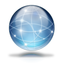 Internet, world, globe icon