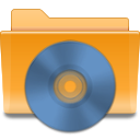 Kde, folder, cd icon