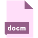 Docm,Document,Extension,File,Format ok 