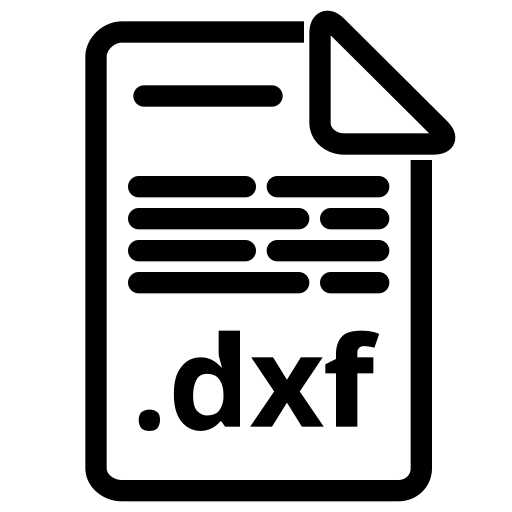 Dxf, dxf format, file, file format, format icon
