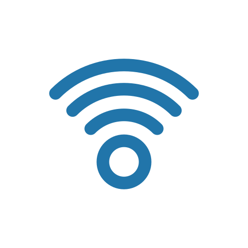 Internet, line, wifi icon