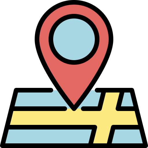 Map, smartphone, mobile, location, user interface, ui, application icon