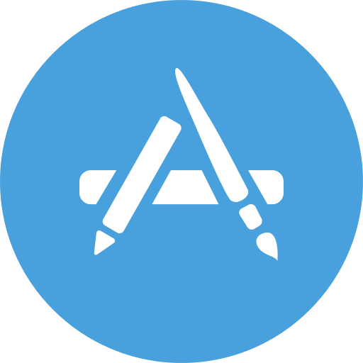 Apple, appstore, iphone, logos, smartphone icon