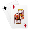 Cards, king, poker icon