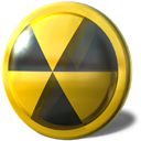 Burn, nuclear icon