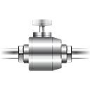 Gas, pipe, plumbing, tap icon