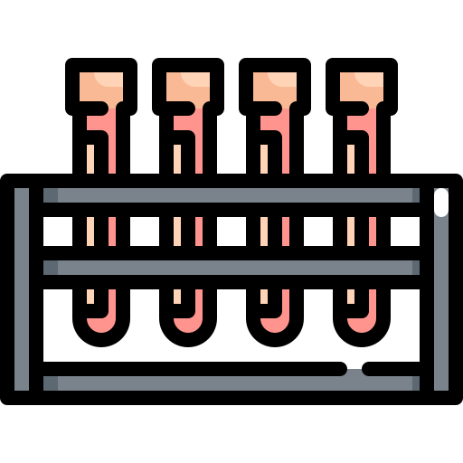 Blood, lab, science, test, testing, tube icon