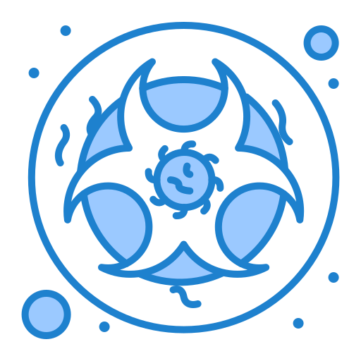 Bio, hazard, lab, science, warning icon