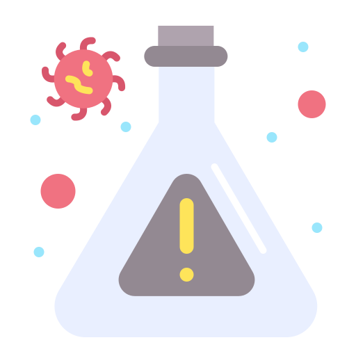 Flask, lab, research icon