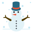 Outdoor,Snowman,Winter