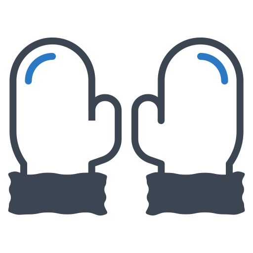 Glove, mitten, winter icon