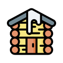 Cabin,Destination,House,Winter,Wood