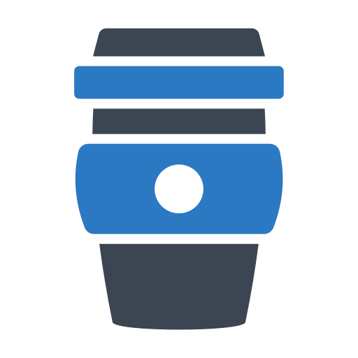 Coffee, cup, drink, winter icon
