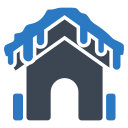 Frozen,House,Ice,Snow,Winter