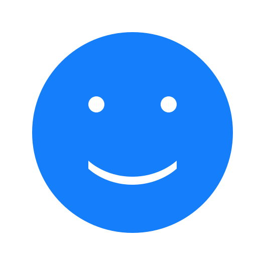 Smiling, face icon