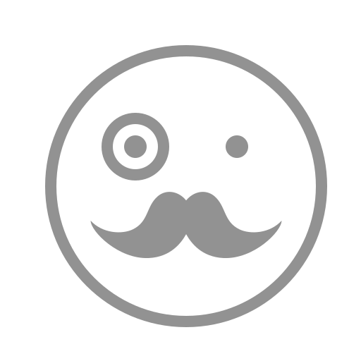 Moustache, face icon