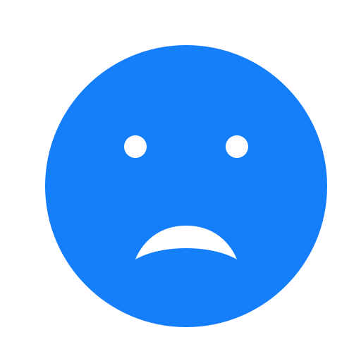 Sad, face icon