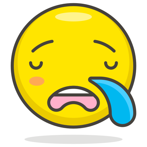 Face, sleepy icon