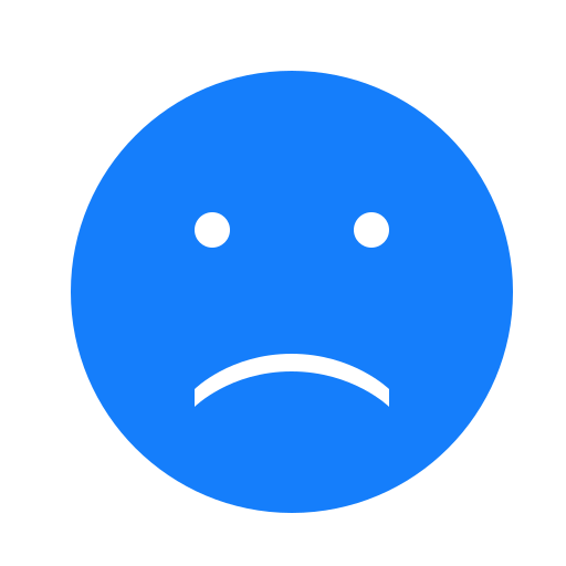 Sad, face icon